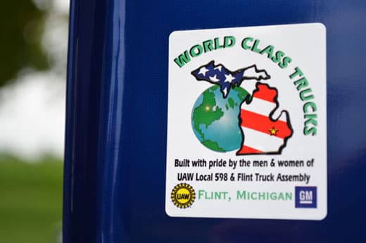 2013-Silverado-UAW-Flint-Sticker