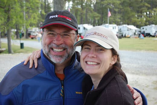 Angela and Guy Meet at the Mid-Atlantic Truck Camper Rally