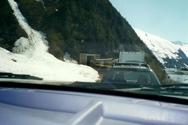 Tunnel in Alaska