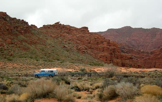 Alaskan Camper in Zion