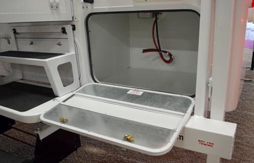 Northern Lite Dry Bath Generator Compartment