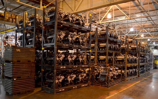 Ford Engines Stacked High