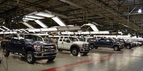 Ford Truck Final Inspection