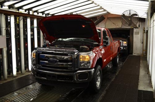 Ford KTP Final Truck Inspection