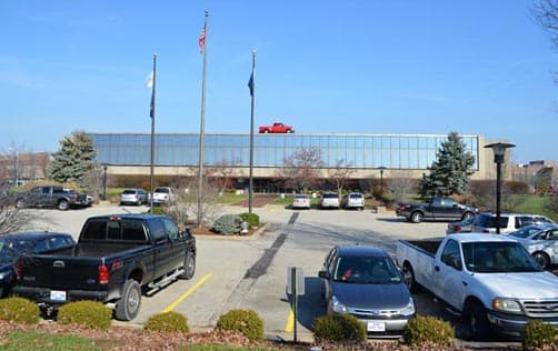 Ford KTP Plant with the truck on the roof