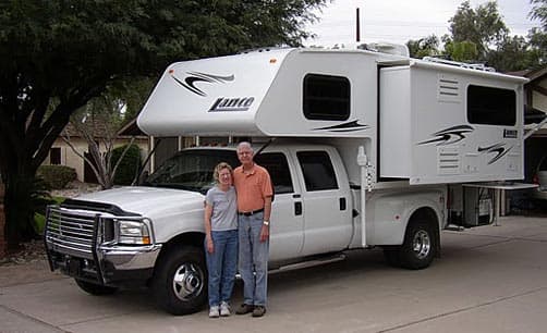 2004 Ford F-350 and 2005 Lance 1181