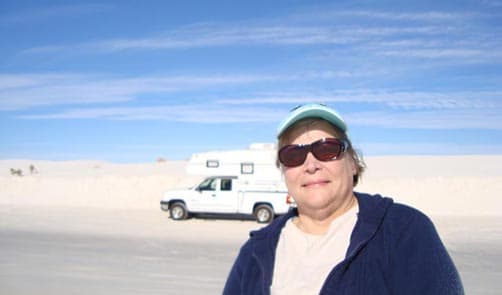 Tortuga Blanca in White Sands National Monument