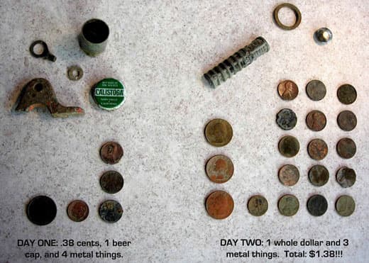 Napa Valley Metal Detector Finds