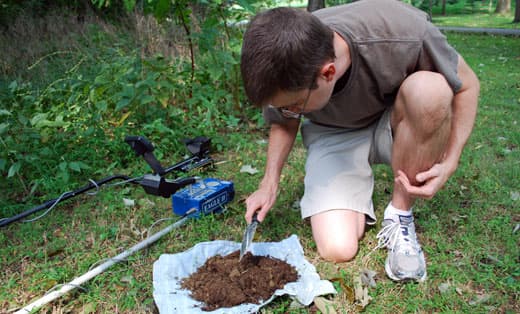 Gordon metal detecting treasures