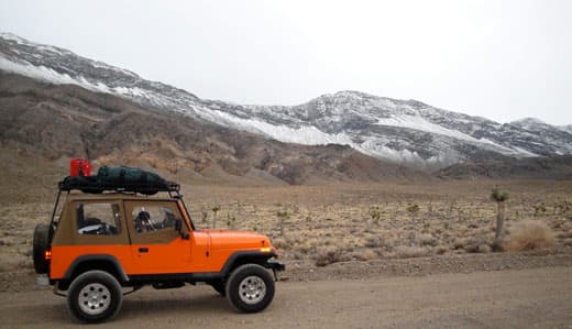 Chad's first Jeep camper