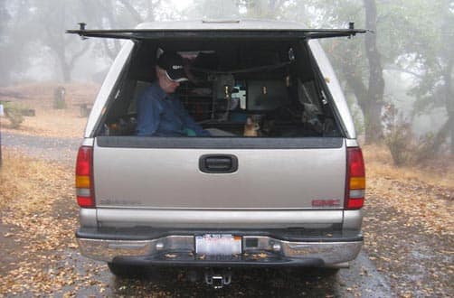 Truck Shell Cat Camping