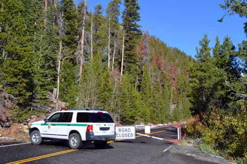 Trail Ridge was closed - on to Plan B.