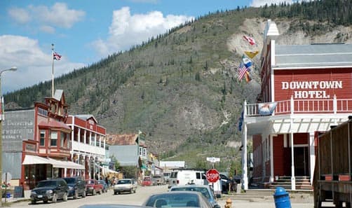 Downtown Dawson City