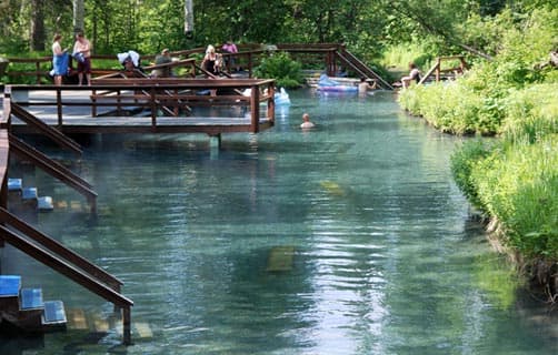 Liard Hot Springs, Alaska Highway