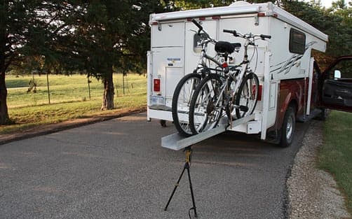 The Hanney's bike rack