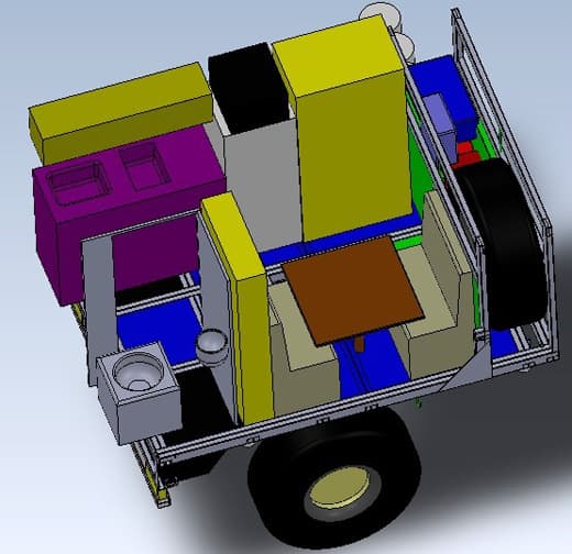 unimog-CAD-inside