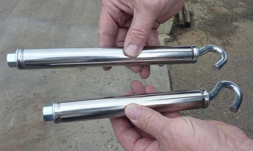 Front and Rear Happijac Turnbuckles