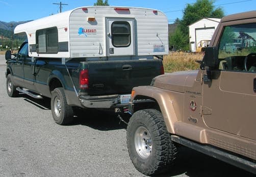 Eric's Alaskan Camper and Jeep Rig