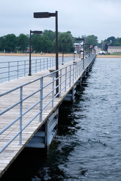 Trescott Pier, Harbor Beach, Michigan