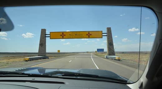 quick-disconnect-new-mexico-entrance-sign