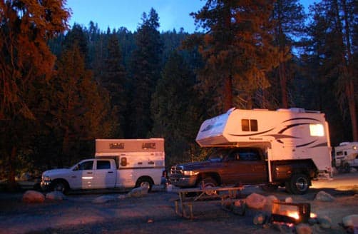 Boondocking in Sequoia National Park