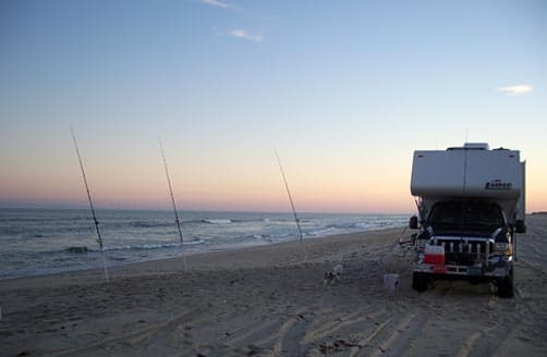 Assateague Island Boondocking in a Lance Camper