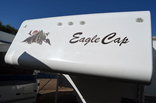 LED Lights on the exterior of the 2012 Eagle Cap 955