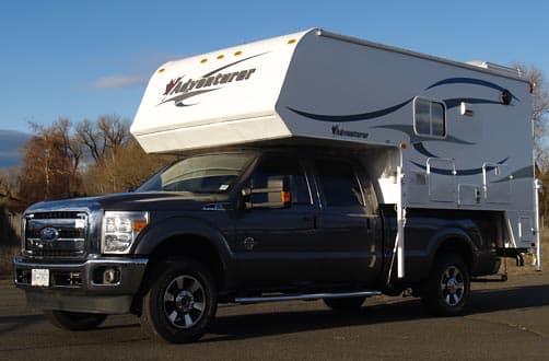 Adventurer 980RDS truck and camper