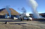 Eltatio geysers in Chile