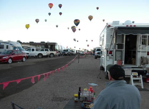 Hot Air Balloon Festival in New Mexico