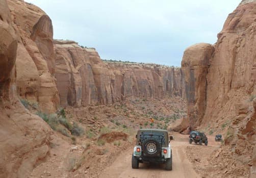 Jeeping on Long Canyon Road