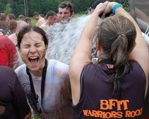 Warrior Dash Water Blast