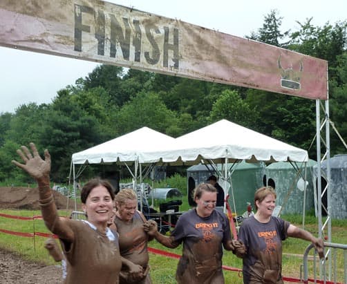 Warrior Dash Finish Line