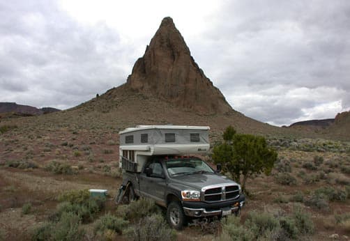 Fang Ridge with Hallmark pop-up camper