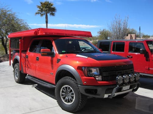 Ford Raptor and Phoenix PULSE truck camper 2