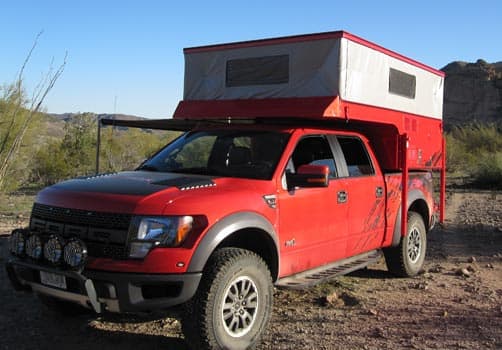 Ford Raptor and Phoenix PULSE truck camper 4