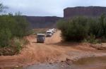 Hallmark pop-up campers dirt roads in Utah