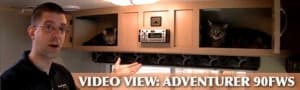 Adventurer 90FWS Video and Fun Cat Video