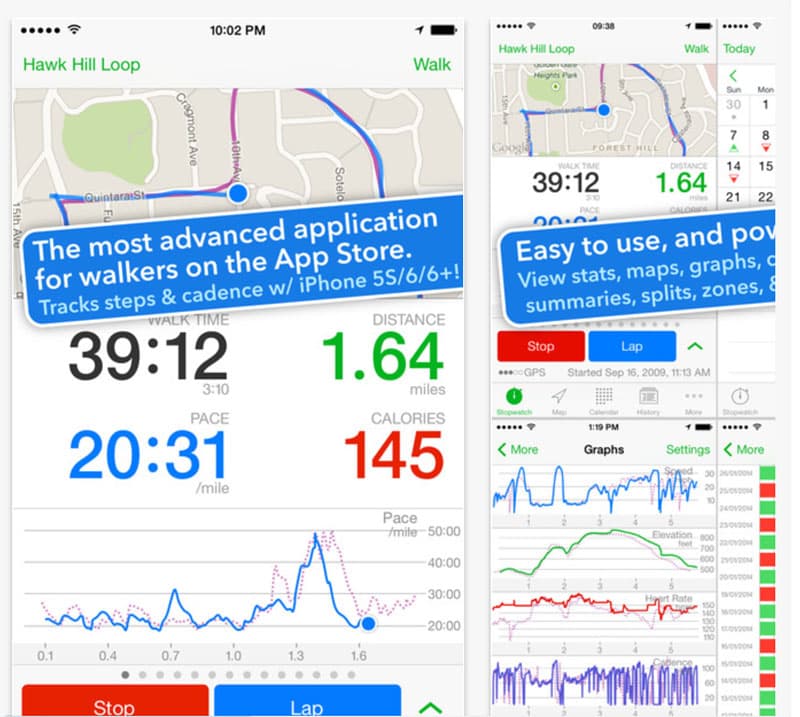 Walkmeter app