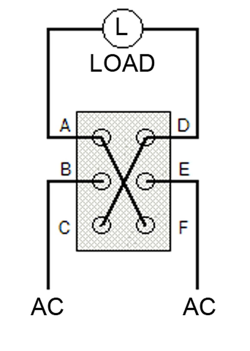 Wiring for the outlet